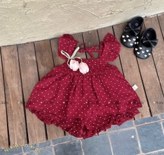 G475-Bộ 2 dây cánh tiên đỏ hoa tulip (06.12.539)