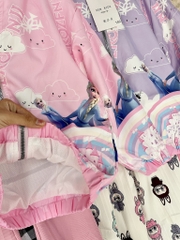 K051-Áo khoác gió QC 2 lớp Elsa đại