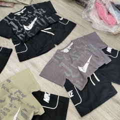 T399-Bộ cotton cộc tay loang NIKE (25.35.257)