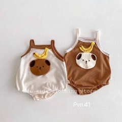 BD074-Body chip 2 dây tăm gấu