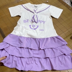 V439-Váy cotton Be Happy cà vạt (21.37kg)