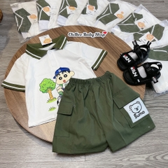 T759-Bộ polo cotton cu Shin rêu (11.30kg)