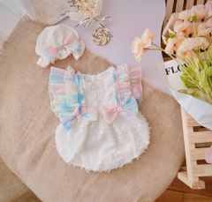 BD033-Body suit thiết kế bé gái