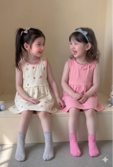 V389-Váy cotton SN viền tim (08.23kg)