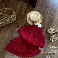 G511-Set 2 dây yếm đũi tơ cv xoè (08.18.288)