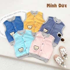 K116-Áo gile gấu xù viền (04.13.323)