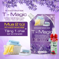 Nước giặt sinh học T Magic (1 thùng 2 túi 6,4kg)