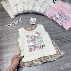 G891-Bộ cotton SN Kitty q caro (10.18kg)