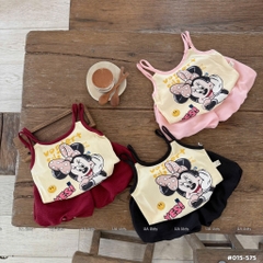G469-Set áo 2 dây Mickey quần bí (06.12.939)