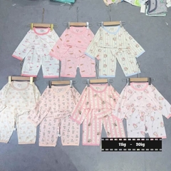 B390-Bộ dài cotton lụa Lanyutu (07.18.5154)