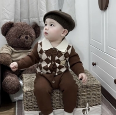 BD156-Body len dài caro nâu (04.10kg)