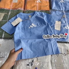 A437-Áo cộc cotton XK logo nổi (12.36kg)