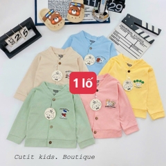 K061-Áo khoác cotton gài cúc