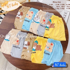 Q151-Quần chục đùi sơ sinh