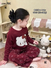 G610-Bộ dài lông thỏ Kitty (12.28.290)