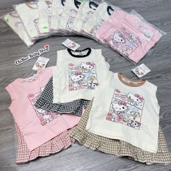 G891-Bộ cotton SN Kitty q caro (10.18kg)