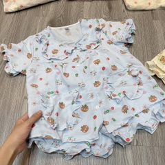 B521-Bộ pijama gấu đũi hàn Đại (20.32kg)