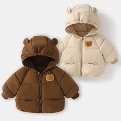 K020-Áo khoác phao gấu nhồi bông 10-16kg