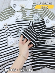 T549-Set gấu kẻ polo q jean hộp (10.28kg)