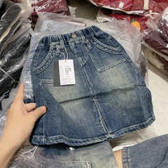 V319-Chân váy jean dài mềm (10.20kg)