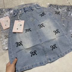 V322-Chân váy jean nơ đá Đại (22.38kg)