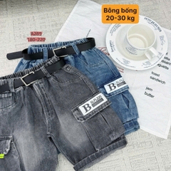 Q282-Quần jean lửng hộp chữ B (18.32kg)