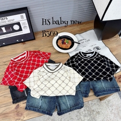 T565-Set áo Kem bo q jean lửng (10.27kg)