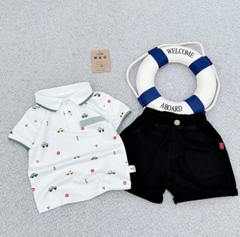 T566-Set oto xanh lá q kaki (08.26kg)