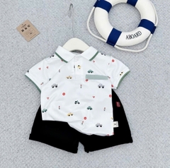 T566-Set oto xanh lá q kaki (08.26kg)