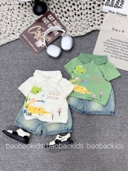 T567-Set khủng long kem q jean (08.26kg)