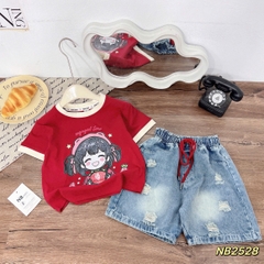 G726-Set bé dâu cotton q jean ngố (14.33kg)