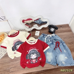 G726-Set bé dâu cotton q jean ngố (14.33kg)
