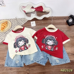 G726-Set bé dâu cotton q jean ngố (14.33kg)