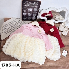 V341-Váy len lg thỏ gợn sóng hoa (10.30kg)