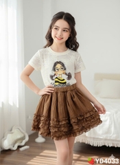 G733-Set áo ren bé cv nâu đũi (10.30kg)