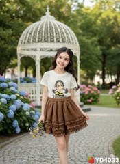 G733-Set áo ren bé cv nâu đũi (10.30kg)