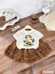 G733-Set áo ren bé cv nâu đũi (10.30kg)