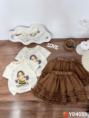 G733-Set áo ren bé cv nâu đũi (10.30kg)