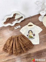 G733-Set áo ren bé cv nâu đũi (10.30kg)