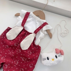 BD155-Set áo balo jum quần Kitty đỏ (06.16kg)