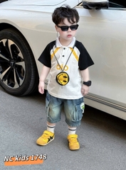 T573-Set polo Alo viền q jean (08.28kg)