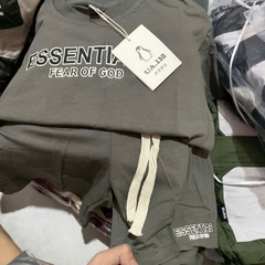 T577-Bộ đùi cotton xịn UA Essen rêu (20.33kg)