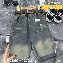 Q293-Quần baggy bụi rách 2 túi (12.28kg)