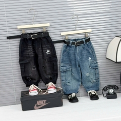 Q295-Quần baggy túi rách Company (15.35kg)