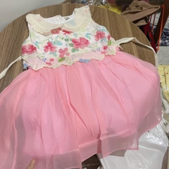 V354-Váy voan SN hoa thêu 2 tầng (20.30kg)