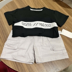 T581-Set áo thun số phối q kaki lửng (10.20kg)