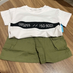 T581-Set áo thun số phối q kaki lửng (10.20kg)