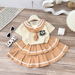 G752-Set áo thuỷ thủ cv xoè cotton xịn (22.42kg)