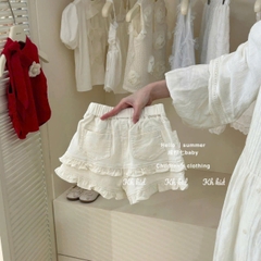 G755-Set áo zip nơ đỏ quần jean trắng (06.28kg)