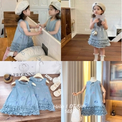 V376-Váy Kitty SN bò giấy chữ A (08.20kg)